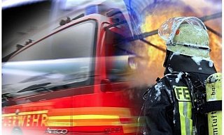 Wohnungsbrand in der Detmolder Innenstadt. - dpa