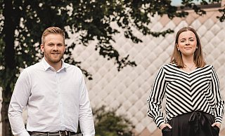 Kevin Zysk und Pauline Klemme von „Zukunft Extertal" wollen frischen Wind in die kommunale Politik bringen. - Dajana Dopatka Kevin Zysk und Pauline Klemme von „Zukunft Extertal" wollen frischen Wind in die kommunale Politik bringen. - Dajana Dopatka