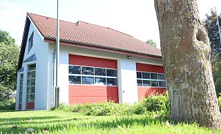 Das Feuerwehrgerätehaus in Retzen soll umgebaut werden. - Alexandra Schaller Das Feuerwehrgerätehaus in Retzen soll umgebaut werden. - Alexandra Schaller