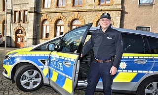 Polizeioberkommissar Torsten „Toto" Thomae-Krause hat seinen Dienst in der Bergstadt vor einem Jahr angetreten. - Karin Prignitz Polizeioberkommissar Torsten „Toto" Thomae-Krause hat seinen Dienst in der Bergstadt vor einem Jahr angetreten. - Karin Prignitz