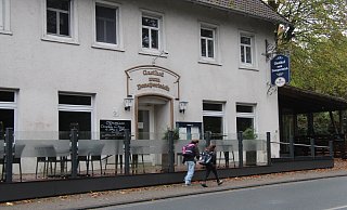 Der Gasthof zum Donoperteich an der Stoddartstraße in Pivitsheide V.H. ist momentan geschlossen. - Jana Beckmann