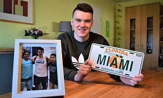 Eine ganz besondere Verbindung hat Kevin de le Roi zu Luis aus den USA – aus einer spontanen Hilfsaktion ist eine innige Freundschaft geworden. Im Juli fliegt der 21-Jährige aus Lothe erneut in die Staaten. - Greta Wiedemeier