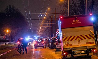 In einem Mehrfamilienhaus nahe Lyon sind bei einem Brand mindestens zehn Menschen ums Leben gekommen. - Olivier Chassignole/AFP/dpa In einem Mehrfamilienhaus nahe Lyon sind bei einem Brand mindestens zehn Menschen ums Leben gekommen. - Olivier Chassignole/AFP/dpa