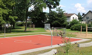Der neue Spielplatz an der Schlesier Straße. - Philipp Kersten Der neue Spielplatz an der Schlesier Straße. - Philipp Kersten