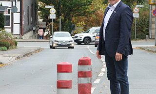 Kalletals Bürgermeister Mario Hecker. Kalletals Bürgermeister Mario Hecker.