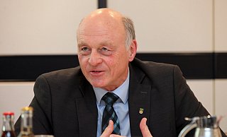 Klaus Geise hat am Donnerstag bekanntgegeben, dass er nicht noch einmal zur Bürgermeisterwahl antreten wird. - Bernhard Preuss Klaus Geise hat am Donnerstag bekanntgegeben, dass er nicht noch einmal zur Bürgermeisterwahl antreten wird. - Bernhard Preuss