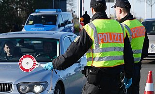 Am deutsch-franz&ouml;sischen Grenz&uuml;bergang in Kehl: Die in der Corona-Krise eingef&uuml;hrten Kontrollen sollen f&uuml;r weitere 20 Tage gelten. - Foto: Uli Deck/dpa