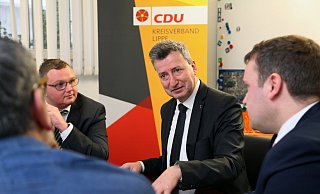 Der 56-Jährige CDU-Landratskandidat Jens Gnisa möchte seine Schwerpunkte auf die Themenbereiche Sicherheit, Ordnung und Mobilität legen. - Bernhard Preuss Der 56-Jährige CDU-Landratskandidat Jens Gnisa möchte seine Schwerpunkte auf die Themenbereiche Sicherheit, Ordnung und Mobilität legen. - Bernhard Preuss