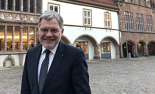 Ende des Monats scheidet Bürgermeister Dr. Reiner Austermann nach 21 Jahren aus dem Amt. - Till Brand