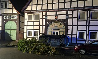 Verkehrsunfall Mittlere Straße - Feuerwehr Lügde