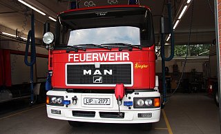 Die Feuerwehr Augustdorf hat ihren Standort an der Haustenbecker Straße. Bis zum östlichen Teil der Gemeinde ist es ein Stück Fahrt. - Nadine Uphoff