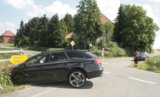 Im Kreuzungsbereich Humfelder Straße Ecke Teut kommt es – wie auf unserem Archivbild – immer wieder zu Unfällen. Eine Geschwindigkeitsreduzierung lehnt der Kreis Lippe allerdings ab. - Sylvia Frevert