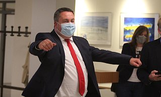 So sieht ein Sieger aus: Dr. Axel Lehmann konnte sich klar in der Stichwahl durchsetzen. Die SPD ist zufrieden. - Dirk Baldus