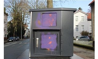 "Horst" wurde umlackiert. - Polizei Detmold "Horst" wurde umlackiert. - Polizei Detmold