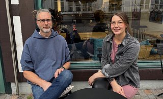 Oliver Grote und Sarah-Janine Westerheide wollen das Konzept der "Komplizen" in Bad Salzuflen etablieren. - Oliver Grote