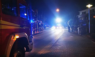 Einsatz in der Lageschen Stra&szlig;e. - Feuerwehr Detmold