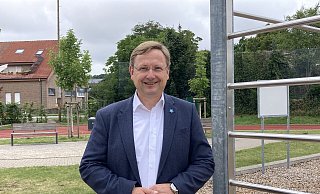 Dr. Andreas Wulf tritt als unabhängiger Bürgermeisterkandidat bei der Kommunalwahl an. - Cordula Gröne