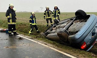 Unfall in Almena am 6.3.2020 Bistruper Straße - Löschgruppe Almena Unfall in Almena am 6.3.2020 Bistruper Straße - Löschgruppe Almena