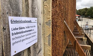 Gradierwerk in Bad Salzuflen nach Einbruch am Wochenende geschlossen - Sven Kienscherf