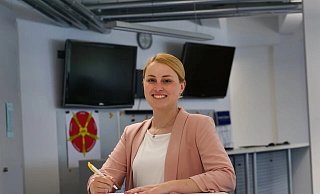 LZ-Redakteurin Lorraine Brinkmann. - Jörg Hagemann LZ-Redakteurin Lorraine Brinkmann. - Jörg Hagemann