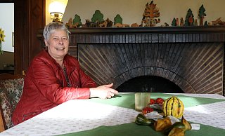 Lilo Krüger betreibt den Berghof in Ehrsen. - Alexandra Schaller
