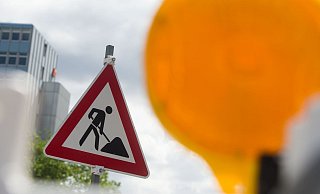 Am Dienstagvormittag wird an der A 33 die Anschlussstelle Paderborn-Zentrum gesperrt. - Lino Mirgeler/dpa Am Dienstagvormittag wird an der A 33 die Anschlussstelle Paderborn-Zentrum gesperrt. - Lino Mirgeler/dpa