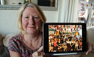 Die fröhliche Oktoberfest-Stimmung auf Guam wird es dieses Jahr nicht geben. Auch auf der Insel wurden alle Veranstaltungen wegen der Coronavirus-Pandemie abgesagt. Ilona König zuhause in Blomberg bleibt nur die Erinnerung auf ihrem Tablet. - Silke Buhrmester Die fröhliche Oktoberfest-Stimmung auf Guam wird es dieses Jahr nicht geben. Auch auf der Insel wurden alle Veranstaltungen wegen der Coronavirus-Pandemie abgesagt. Ilona König zuhause in Blomberg bleibt nur die Erinnerung auf ihrem Tablet. - Silke Buhrmester