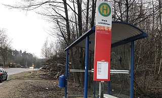 Die Haltestelle "Waldschlößchen" in Horn kann erstmal nicht barrierefrei umgebaut werden. - Chiara Wibbeke