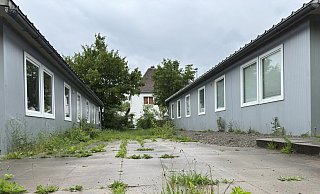 Die Schlichbauten am Begakamp stehen seit längerem leer. - Sven Kienscherf Die Schlichbauten am Begakamp stehen seit längerem leer. - Sven Kienscherf