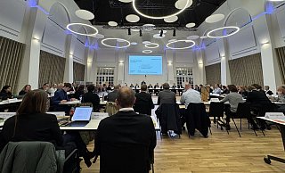 Ratssitzung im umgebauten Kurhaus. - Sven Kienscherf