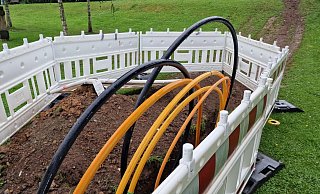 Noch immer sind die Glasfaserarbeiten in Kalletal nicht abgeschlossen. - Symbolfoto: Nadine Uphoff