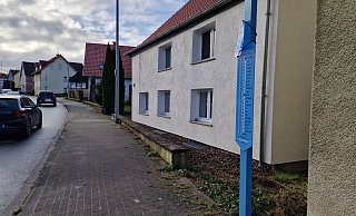 Die neue Haltestelle Bachstra&szlig;e auf der Stadtbus-Linie 2 befindet sich an der Wiembecker Stra&szlig;e in Brake. - Nadine Uphoff