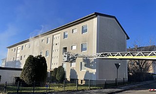 Im Keller eines Wohnhauses in der Mozartstraße ist am Mittwochmorgen ein Feuer ausgebrochen. - Freiwillige Feuerwehr Lage Im Keller eines Wohnhauses in der Mozartstraße ist am Mittwochmorgen ein Feuer ausgebrochen. - Freiwillige Feuerwehr Lage