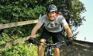 Wünscht sich eine Mountainbike-Strecke in Barntrup und Umgebung: der Sonneborner Radsportler und Sprecher der Mountainbike-Fans Stefan Wiedenhofer. - Sylvia Frevert