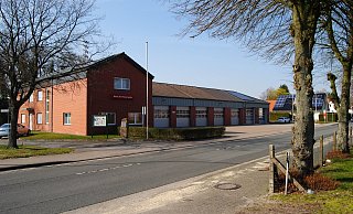 Das Gerätehaus der Feuerwehr Augustdorf an der Haustenbecker Straße.  - Feuerwehr Augustdorf