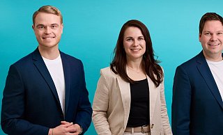 Neuer Vorstand: (von links) Dr. Alexander Martin, Julia Tewes und Patrick Pauleikhoff. - CDU Horn-Bad Meinberg