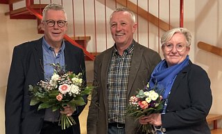 CDU-Bürgermeisterkandidat Andreas Silge (links) mit dem CDU-Stadtverbandsvorsitzenden Thomas Spieker und Fraktionsgeschäftsführerin Elke Brandt-Rey. - CDU Blomberg CDU-Bürgermeisterkandidat Andreas Silge (links) mit dem CDU-Stadtverbandsvorsitzenden Thomas Spieker und Fraktionsgeschäftsführerin Elke Brandt-Rey. - CDU Blomberg