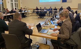 Bei der konstituierenden Ratssitzung beschlossen die Mitgleider auch die Bildung von Fachaussch&uuml;ssen. - Cordula Gr&ouml;ne