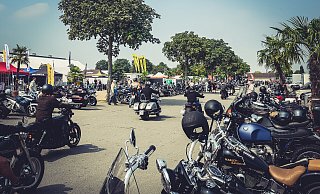 So ähnlich wie hier bei einer PS-Show in Mannheim wird es am letzten August-Wochenende auf dem Parkplatz des Messezentrums an der B 239 aussehen. - Messe Ostwestfalen GmbH So ähnlich wie hier bei einer PS-Show in Mannheim wird es am letzten August-Wochenende auf dem Parkplatz des Messezentrums an der B 239 aussehen. - Messe Ostwestfalen GmbH