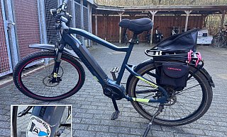 Die Polizei sucht den Besitzer dieses E-Bikes. - Polizei Lippe