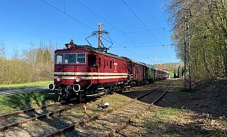 Die Museumseisenbahn auf Osterfahrt. - Golo Kahlert Die Museumseisenbahn auf Osterfahrt. - Golo Kahlert