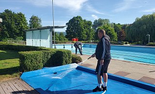 Die Vorbereitungen in den Lügder Freibädern sind inzwischen abgeschlossen, jetzt kann die Saison starten. - Stadt Lügde Die Vorbereitungen in den Lügder Freibädern sind inzwischen abgeschlossen, jetzt kann die Saison starten. - Stadt Lügde