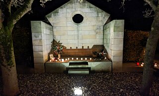 Das Synagogen-Mahnmal in der Neue Straße. - Alte Hansestadt Lemgo