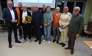 Bei der Versammlung des Stadtsportverbandes ehrte und verabschiedete der Vorstand Fridolin Schäfers. - Stadtsportverband Bei der Versammlung des Stadtsportverbandes ehrte und verabschiedete der Vorstand Fridolin Schäfers. - Stadtsportverband