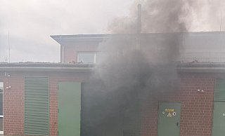 In der Wittekindstraße brennt es in einem Keller. - Feuerwehr Detmold/C.Rieks In der Wittekindstraße brennt es in einem Keller. - Feuerwehr Detmold/C.Rieks