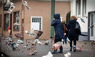 Böen mit einer Geschwindigkeit von bis zu 88 Kilometern pro Stunde sind möglich, sagen die Meteorologen. - Sarah Jonek (Archiv)