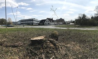 Der Verkehr am Kreuzungspunkt von Schmuckenberger Weg, Reinickendorfer und Flachsmarktstraße soll durch einen Kreisel entzerrt werden. - Seda Hagemann