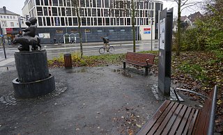 Ein Handyraub am Hasselter Platz hat das Schöffengericht vor dem Amtsgericht Detmold beschäftigt. - Jost Wolf