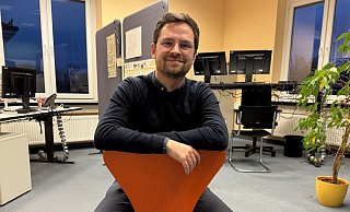 Seit ein paar Wochen ist Robin Meier Vorsitzender des Stadtverbands der SPD, hier in der Redaktion der LZ in Bad Salzuflen. - Sven Kienscherf Seit ein paar Wochen ist Robin Meier Vorsitzender des Stadtverbands der SPD, hier in der Redaktion der LZ in Bad Salzuflen. - Sven Kienscherf