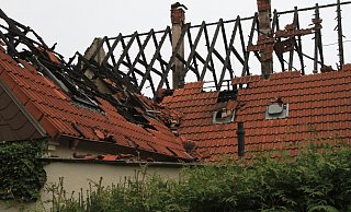 Bei dem Feuer in dem Haus in der Lageschen Straße starb die Bewohnerin. - Martin Hostert